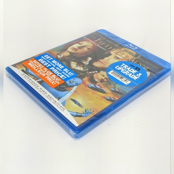 3/$30✨SEALED! The Fifth Element Blu-Ray - Picture 4 of 4